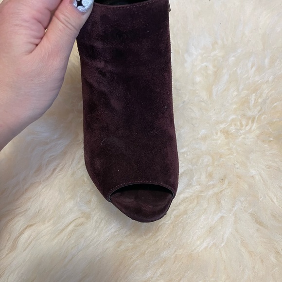 Burberry open toe suede booties - Picture 6 of 15